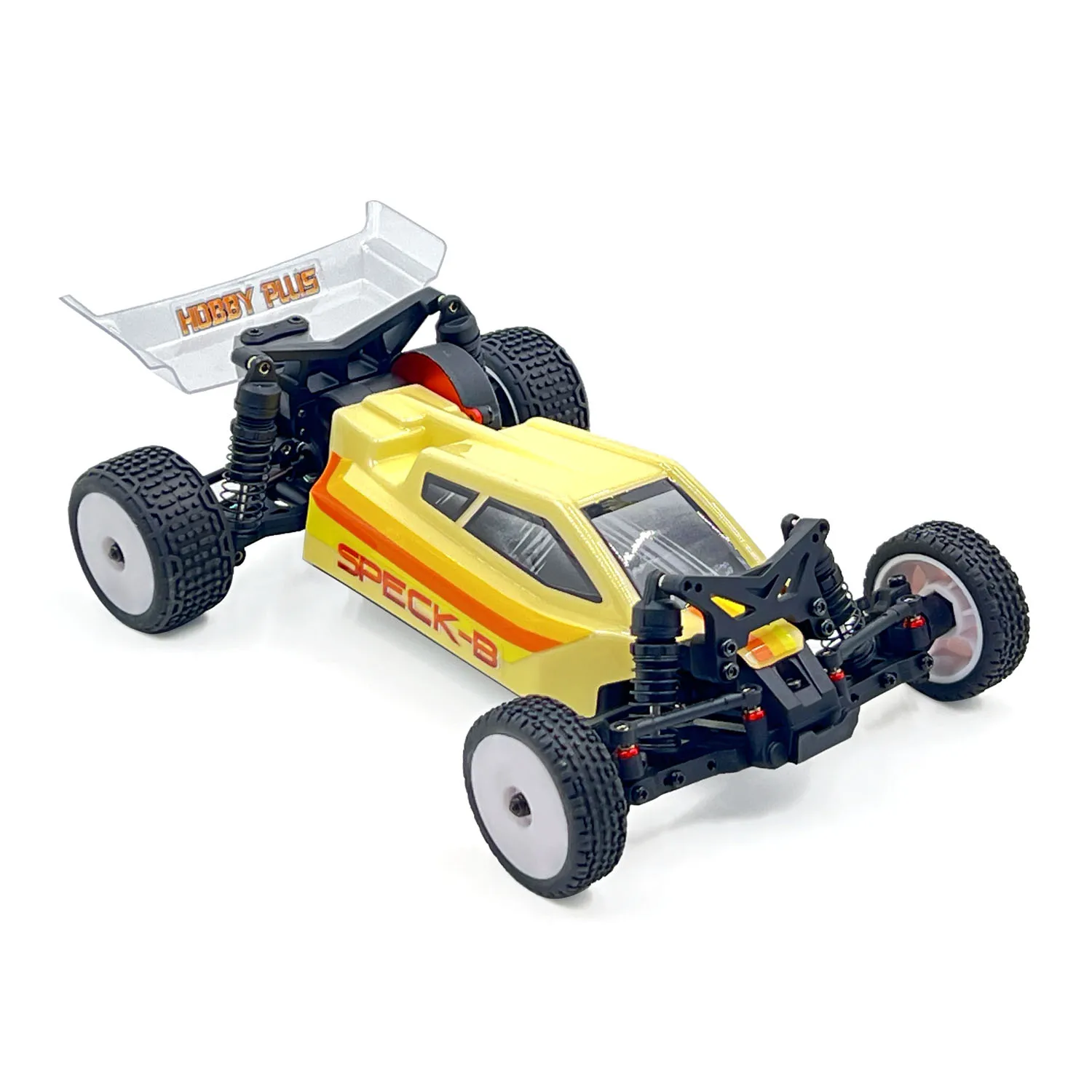 Samochód RC Off Road 1/24 Hobby Plus Zdalnie Sterowany Buggy Pustynny RWD Silnik Szczotkowy Speck-B ESC Flysky Bateria Bez Świateł Dźwięku RTR