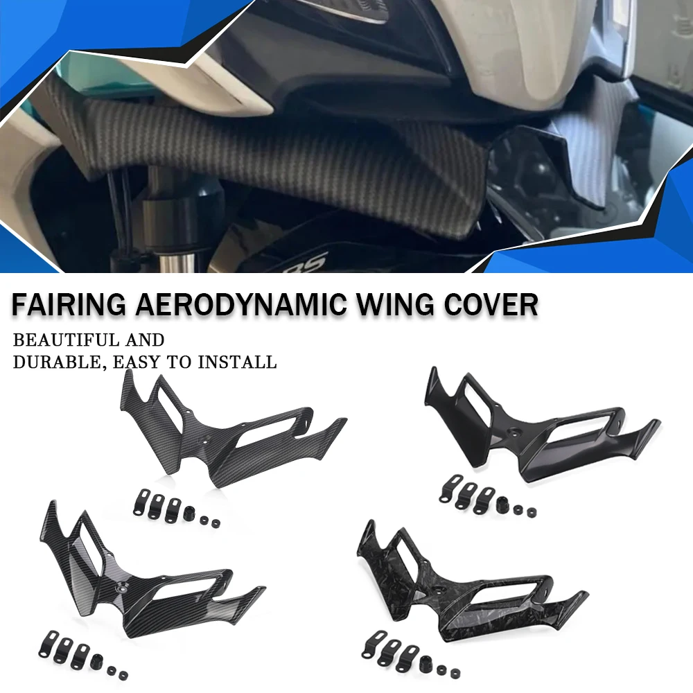 

2022 2023 2024 For CFMOTO 450SR CF 450 SS Motorcycle Front Fairing Winglets Aerodynamic Wing Shell Cover Protection Guards Kit