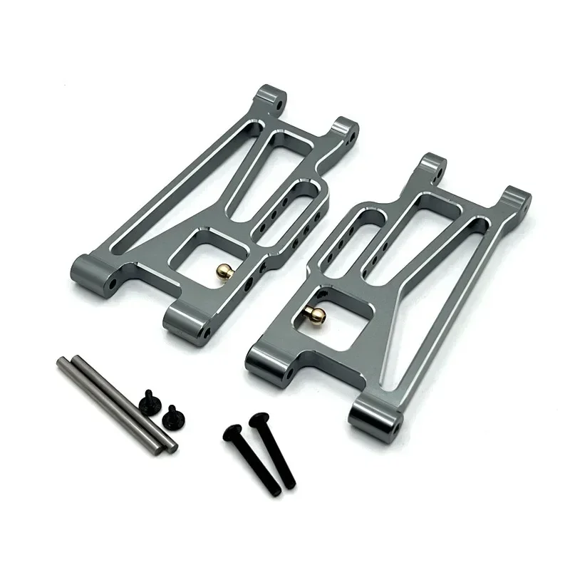 MJX 10208 brazo oscilante de suspensión inferior trasera de Metal 1/10 RC accesorios de piezas de actualización de coche