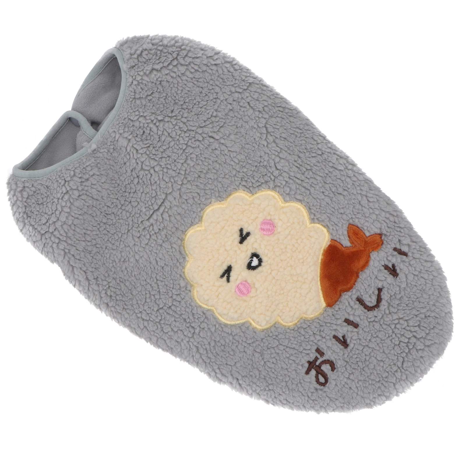 

Pet Warm Clothing Cozy Dog Vest Cat Waistcoat Small Size Grey Color Animal Clothes Winter Fashion Pet Costume