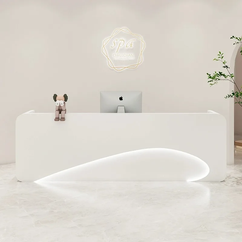 Beauty salon cashier, clothing store, medical beauty clinic, wedding dress, women's clothing company, front desk reception desk