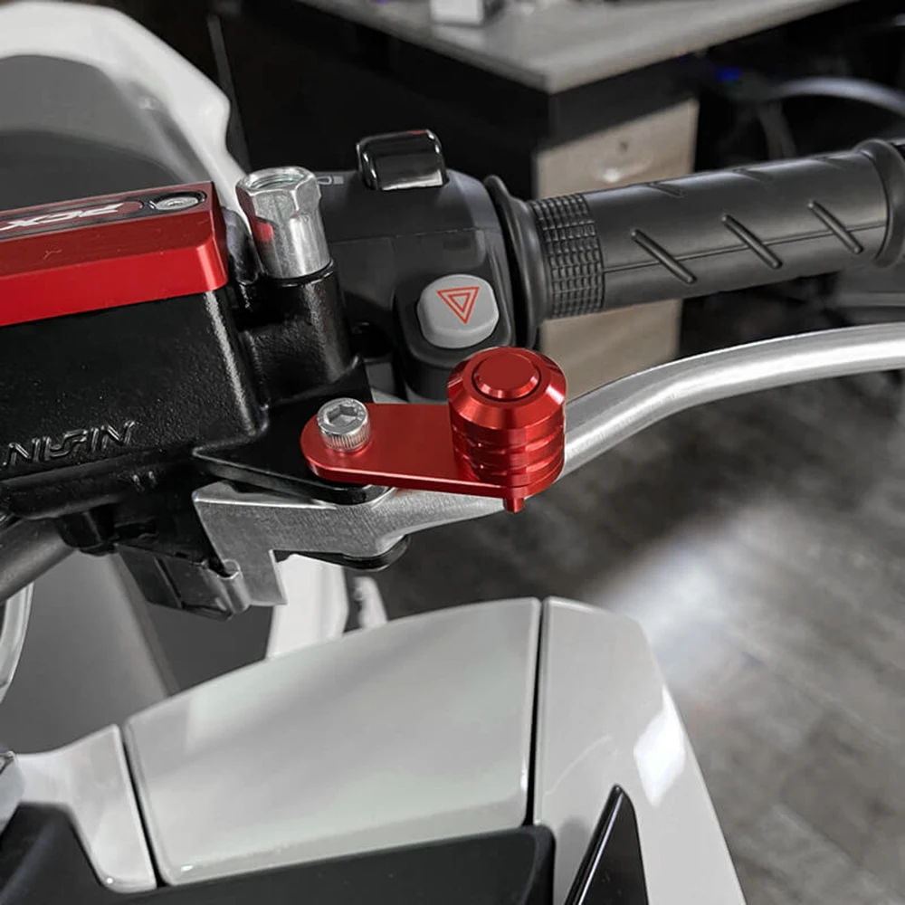 NEW For Yamaha XMAX 400/300/250/125 Motorcycle Accessories Brake Lever Parking Button Semi-automatic Lock Switch With Logo XMAX