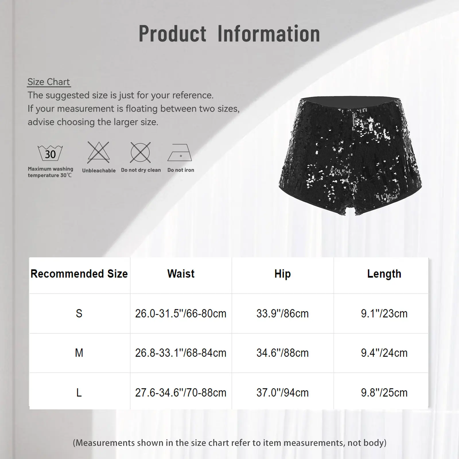 กางเกงขาสั้นผู้หญิงประดับเลื่อมวิบวับ มีซิปด้านข้าง ยืดหยุ่น กระชับสะโพก ทรงชีคกี้ เหมาะสำหรับงานเรฟ แดนซ์ และการแสดงบนเวที