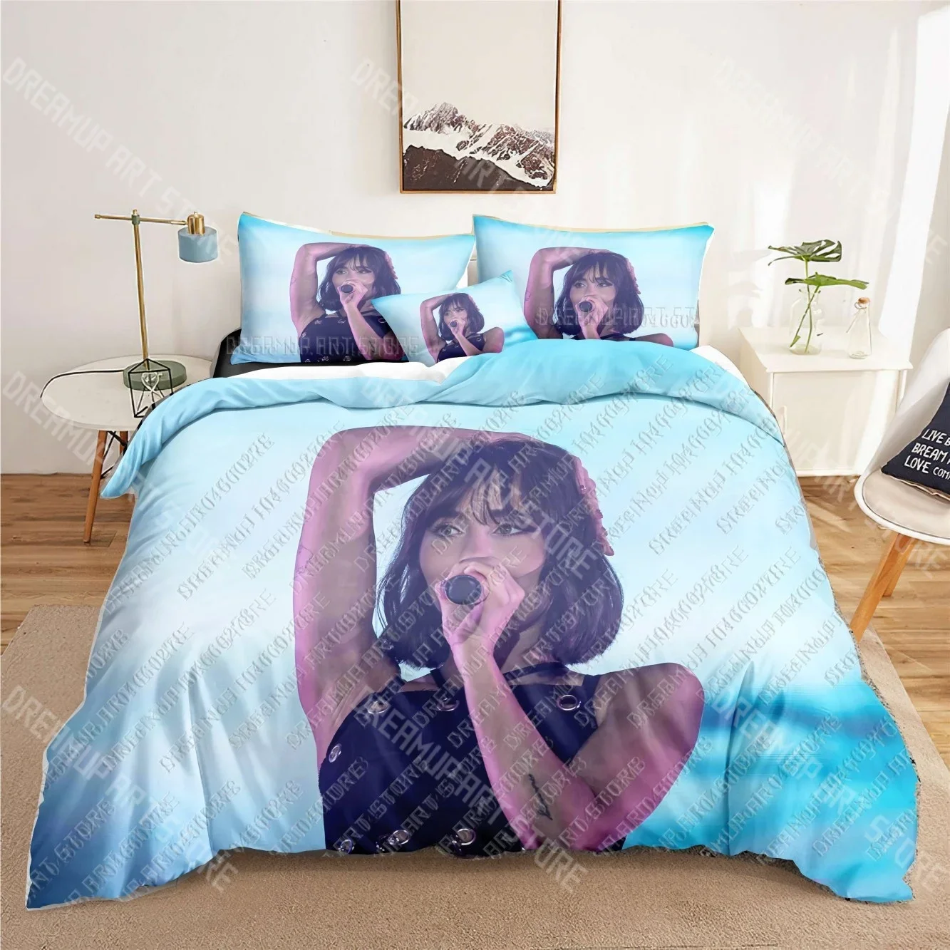 

Aitana star 3D Bedding Sets print duvet cover Adults_ children bed comforter birthday gift dropshipping