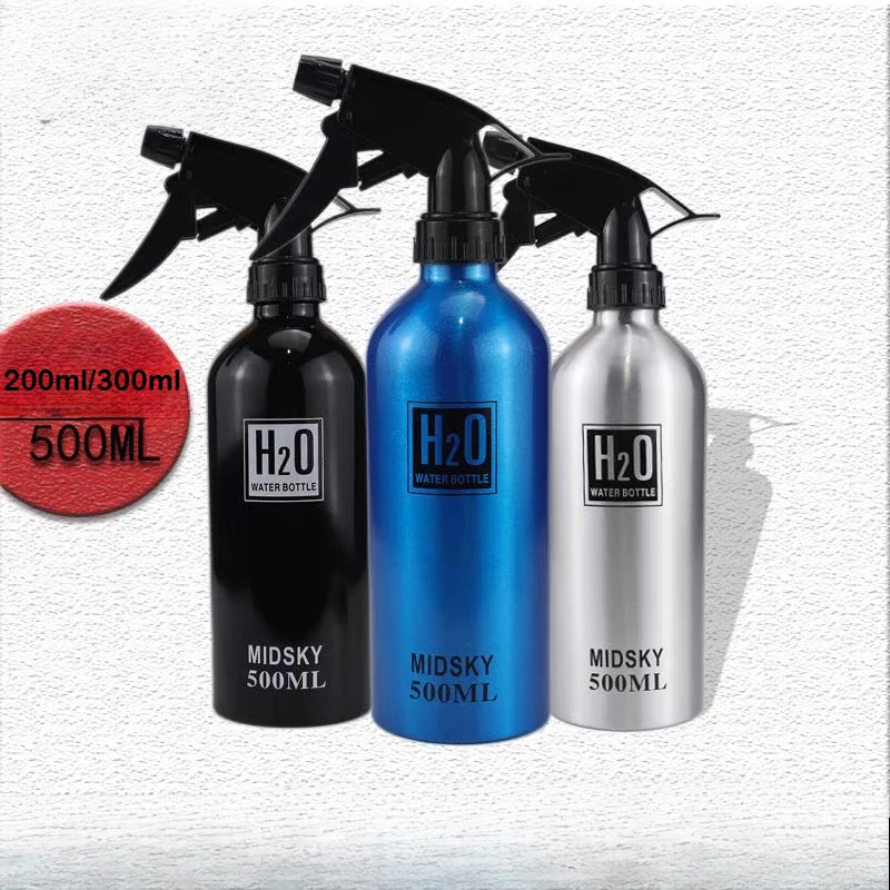 200/300/500MLHigh Pressure Spray Bottles Refillable Bottles Continuous Mist Watering Can Automatic Salon Barber Water Sprayer