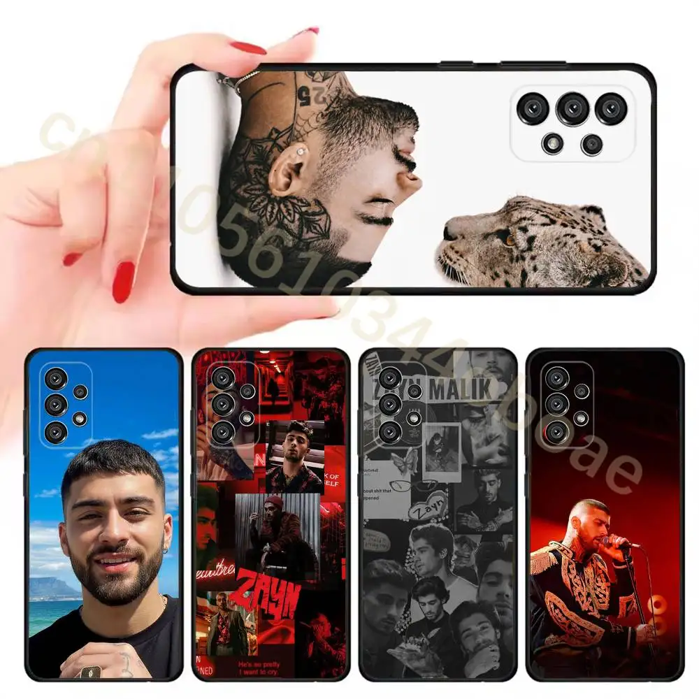 Singer Z-Zayn Phone Case for Samsung Galaxy A20,21s,22,31,32,52,71,80,A91,5G Colorful Cover Smartphone Pretty
