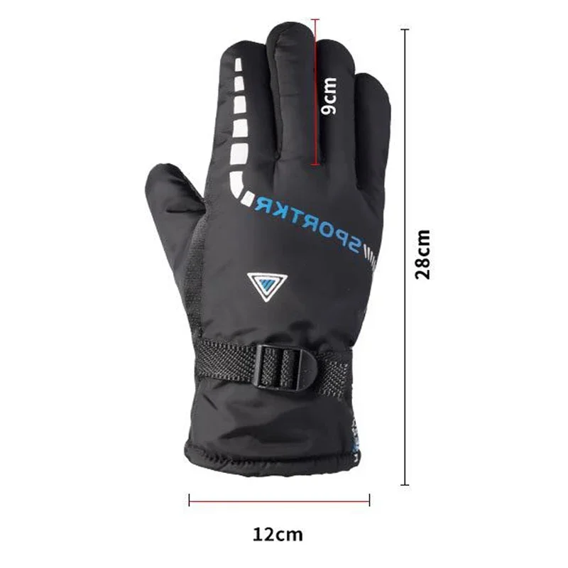 Motorcycle Cycling Gloves Warm Winter Outdoor Waterproof High Quality Mitten Motorbike Thermal Sport Glove Women Men Universal