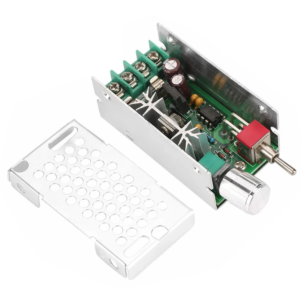 PWM DC Motor Speed Controller 10-40V Governor Stepless Speed Regulation Forward and Reverse Switch Brush Motor Regulator