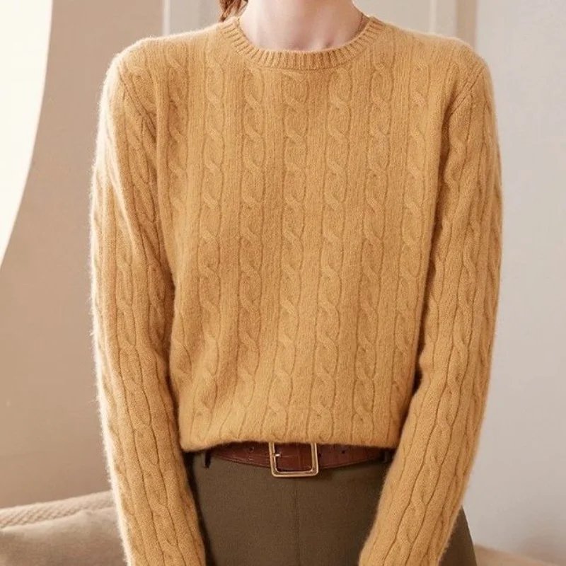 

French Small Floral Style Prank Sweater Women's Autumn Winter New Soft Glutinous Base Shirt Top