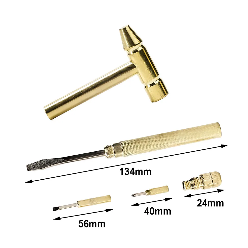 Outil de projet de bricolage 5 en 1, marteau artisanal, projets de bricolage, facile à transporter, outil de réparation de bijoux, poignée non chaude