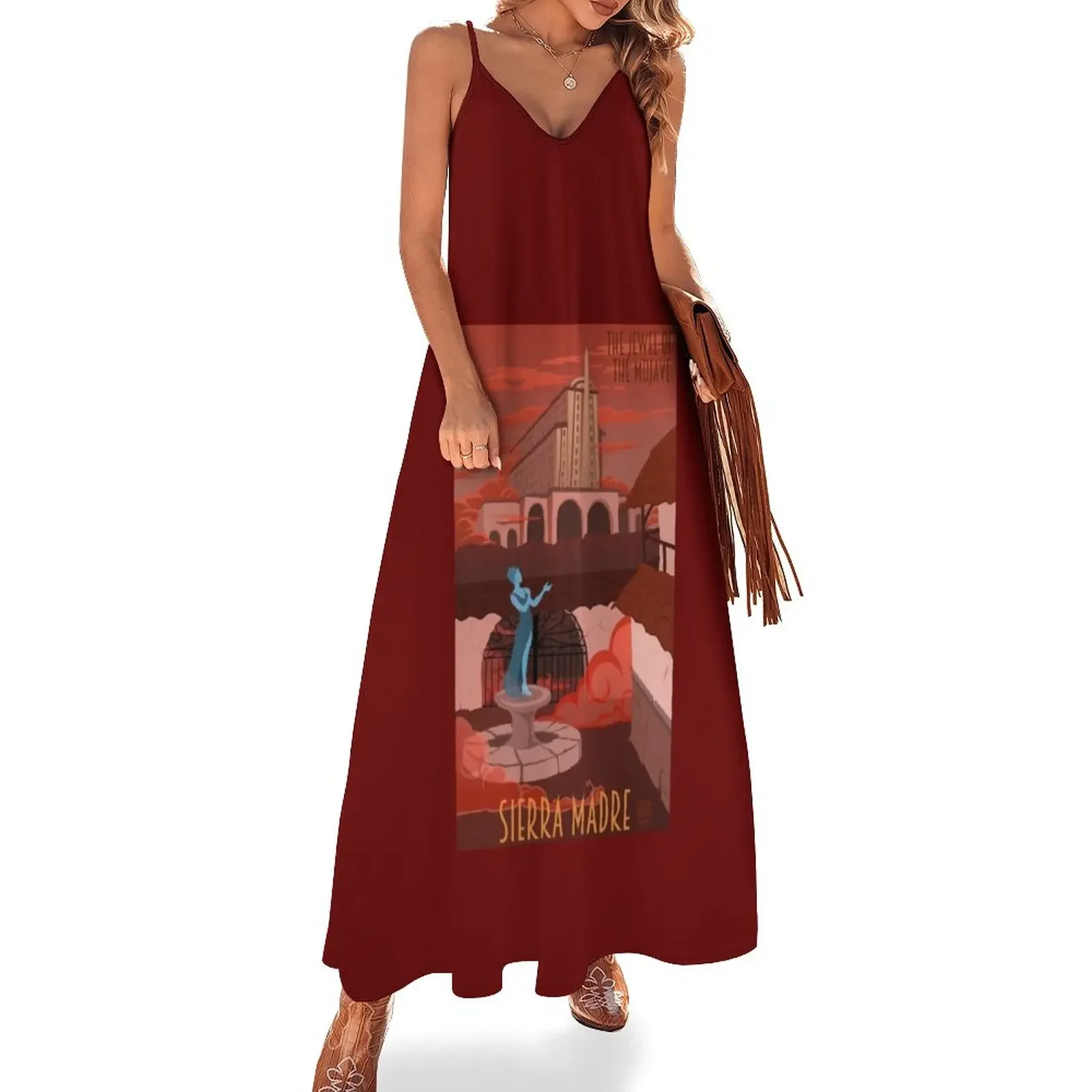 

Welcome to Sierra Madre Sleeveless Dress Women's summer suit prom dresses 2025 evening dress ladies summer dress daily