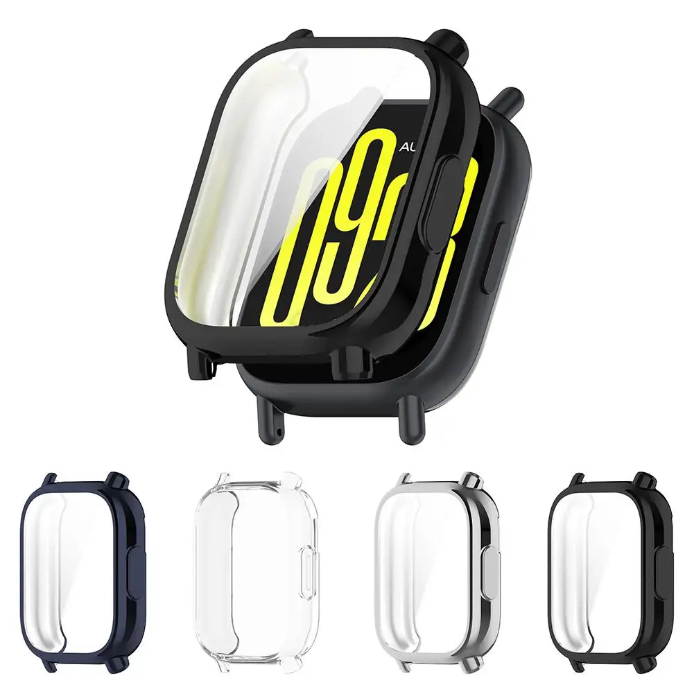 Custodia protettiva in TPU placcatura per Xiaomi Watch 5 Lite Custodia per orologio Custodia protettiva a schermo intero per redmi Watch 5 Ac D6D8