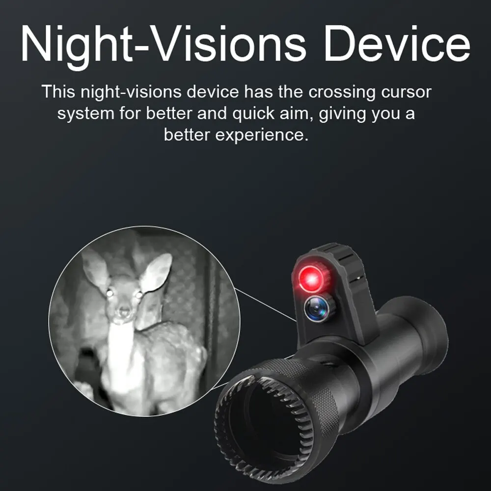 Digital Night-Visions Device Infrared 500M Telescopic Sight Monocular Crosshair Cursor Day Night Use Outdoor Night Vision Device