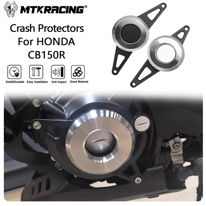 

MTKRACING Crash Protectors For HONDA CB150R 2019-2024 Modified engine anti drop cover protection cover engine protection cover