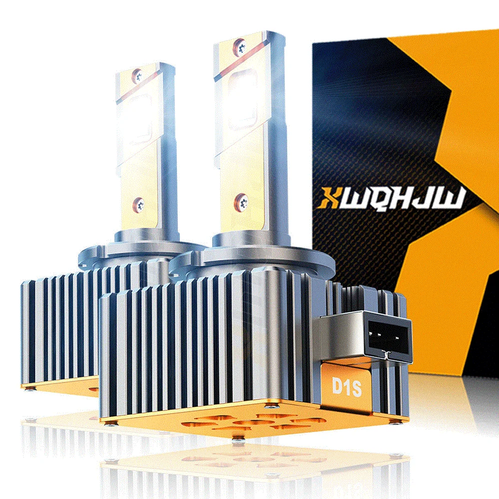 

XWQHJW Car lights 2X LED Headlight Bulb D1S D1R High Low Beam HID Xenon Conversion Kits EXD Car accsesories