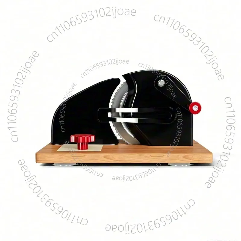 Manual Bread Slicer Adjustable for Slicing Toast Cheese Ham and Lamb Hand-Crank Slicer