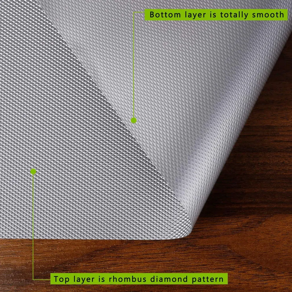 Multipurpose Non‑sticky Fridge Liner Dust‑proof Oil‑proof Anti‑slip Cabinet Drawer Mat Moisture‑proof Cuttable Easy CleanKitchen