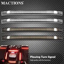 Motorcycle Led Saddlebag Brake Flowing Turn Signal Accent Light For Harley Touring 1997-2023 Electra Glide Road Glide FLHR CVO