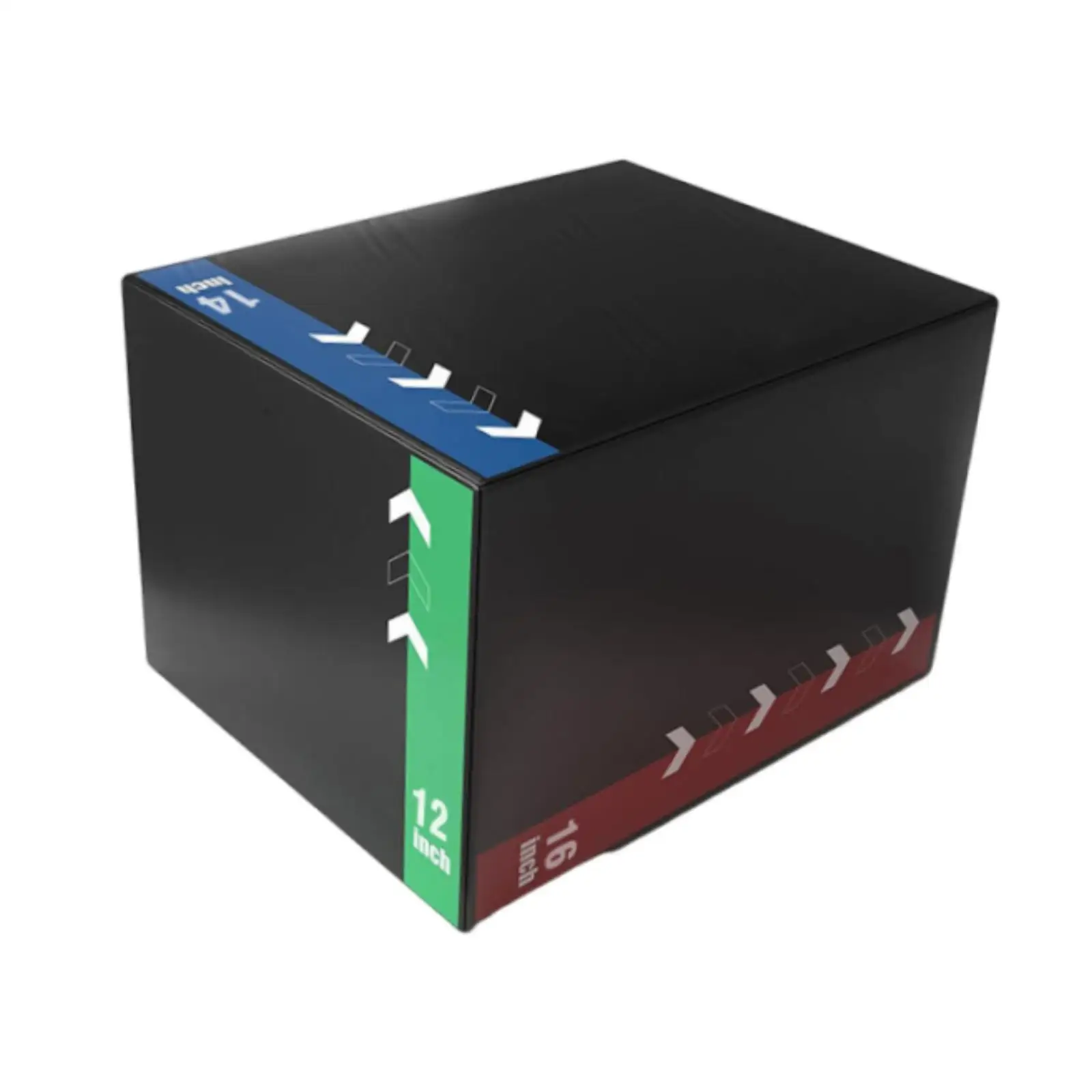 Versatile Training Jump Box PVC Step Box Home Gym Plyometric Conditioning Balance and Coordination Exercise Equipment