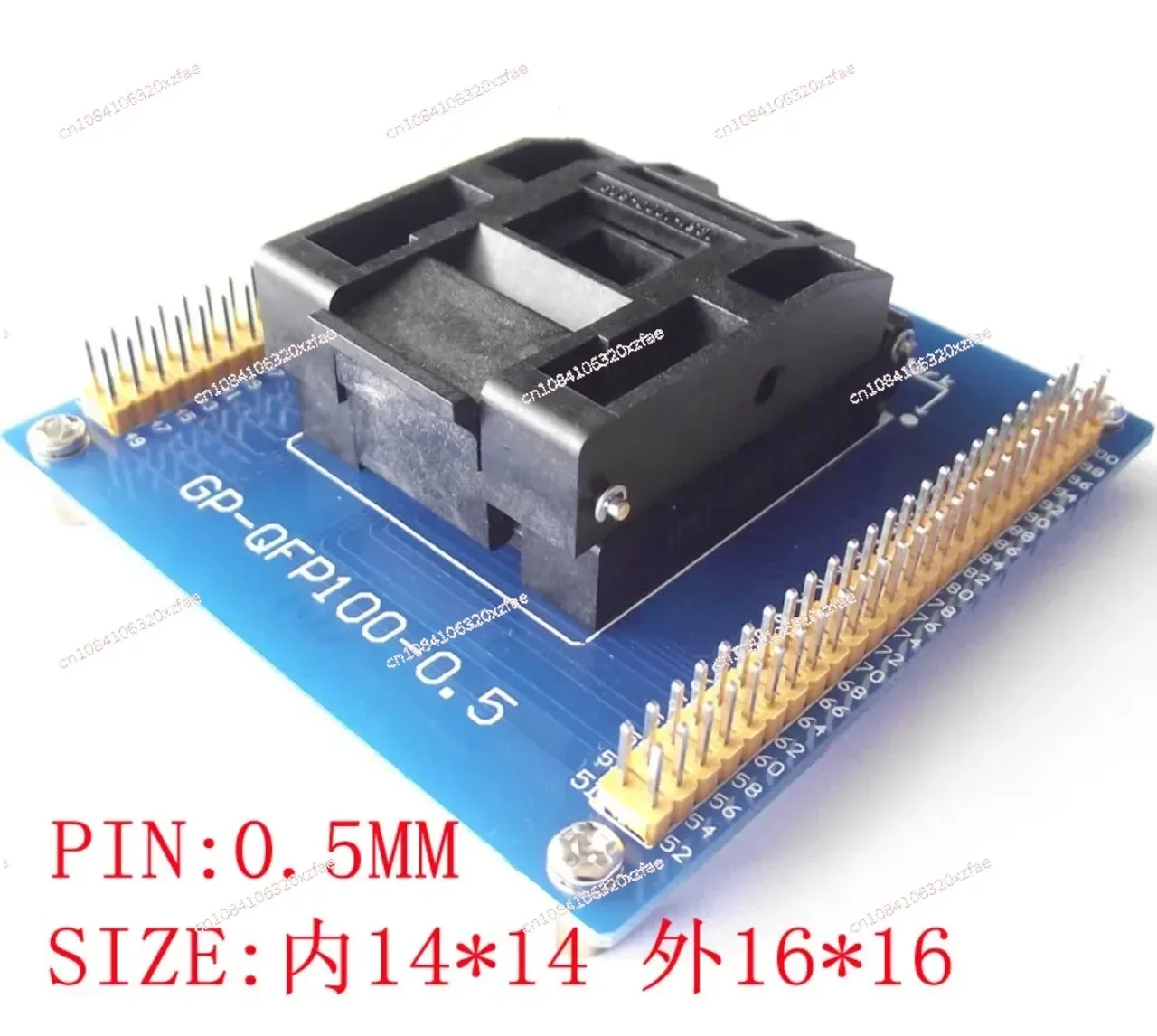 Programming Socket IC51-1004-809-23 Test Programming Socket QFP100 TQFP100 LQFP100