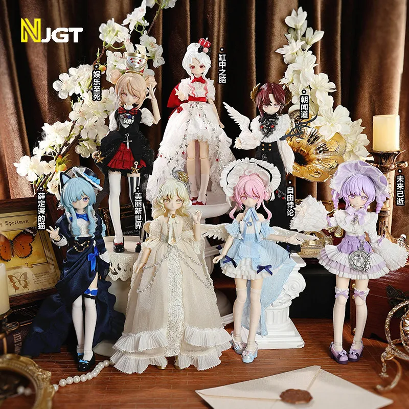 

NJGT Paradox World BJD Movable Joint Doll Blind Box Collectible Anime Figure Desktop Ornament New Year Gift For Anime Lovers