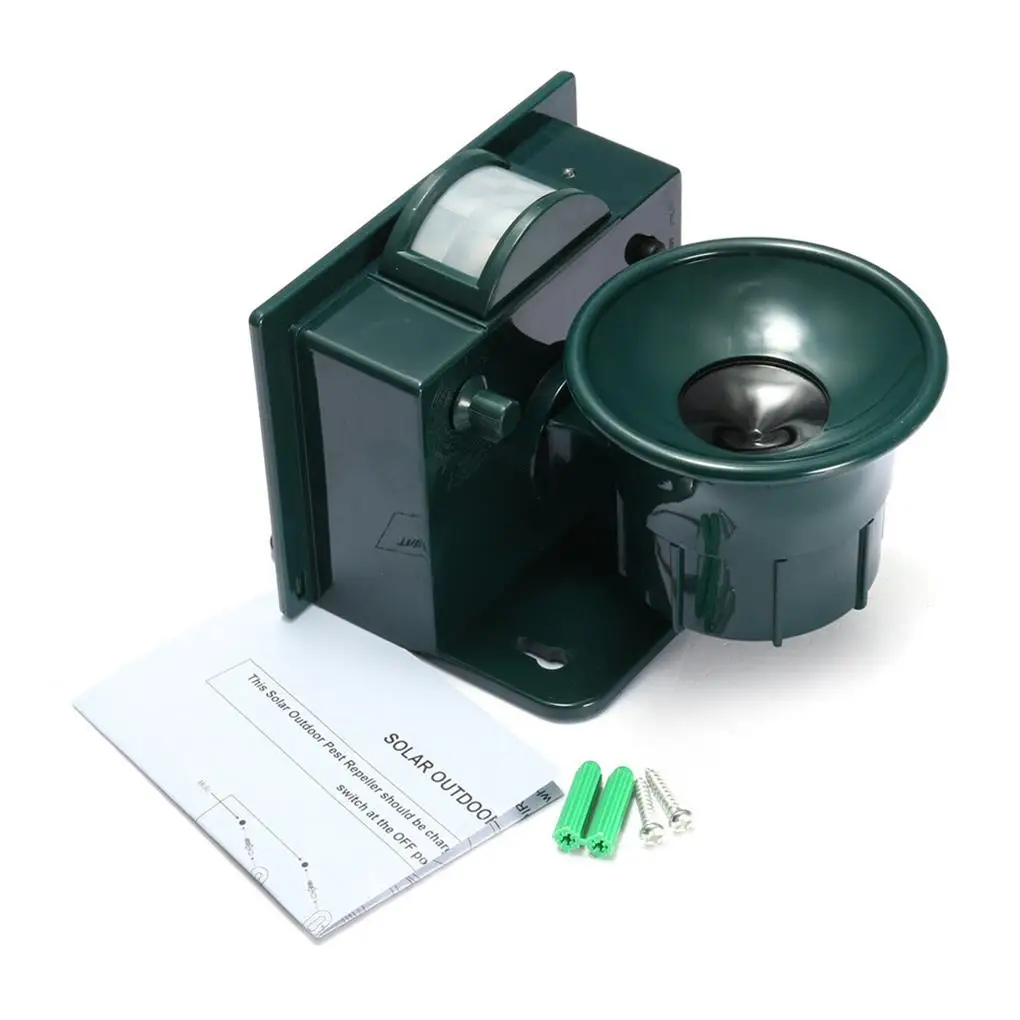 

Bird Deterrent Home Supplies Mouse Chaser Long-lasting Solar Power Convenience Handy Installation ple Operation