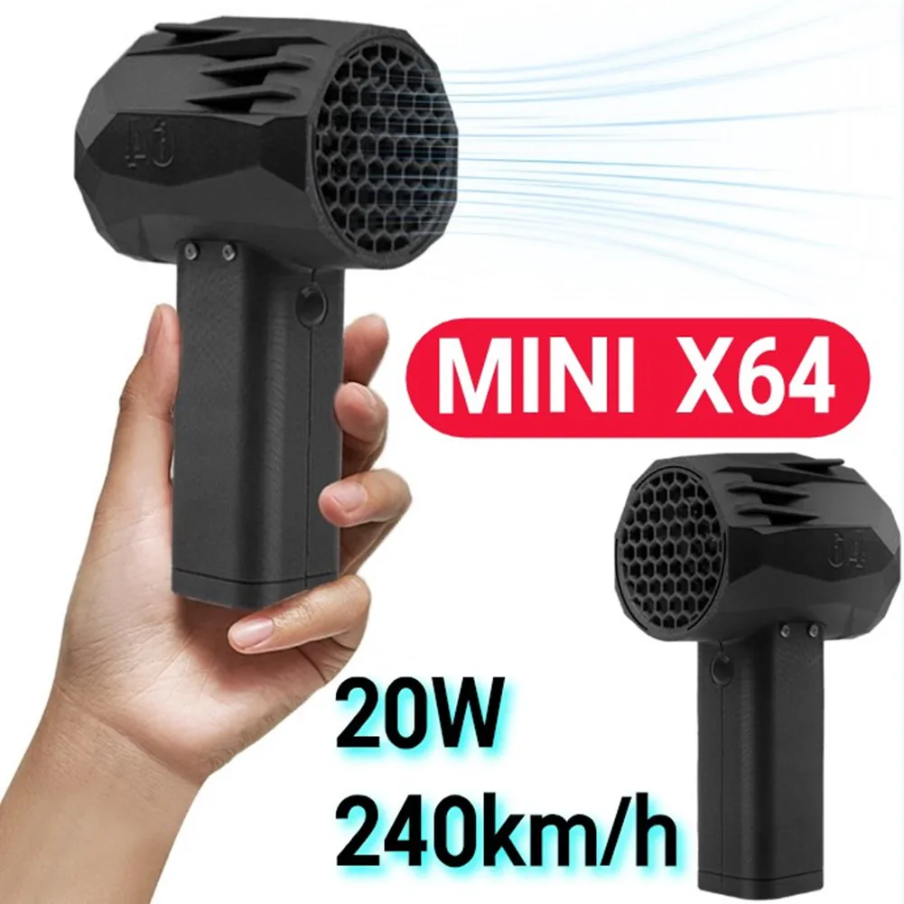 X64 Мощный Ручной Турбовентилятор Автомобильный Вентилятор Бесщеточный Двигатель Мгновенный Удар 1