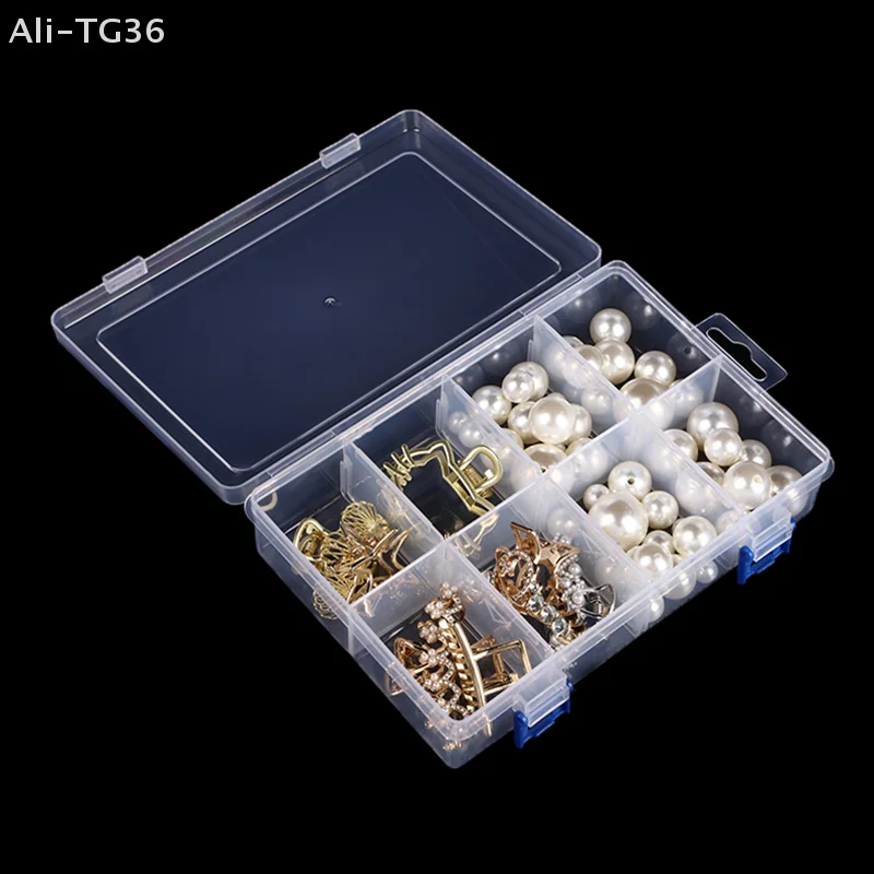 Multifunctional Tool Case 20*13.5*4.5cm Large 8 Grids Plasti