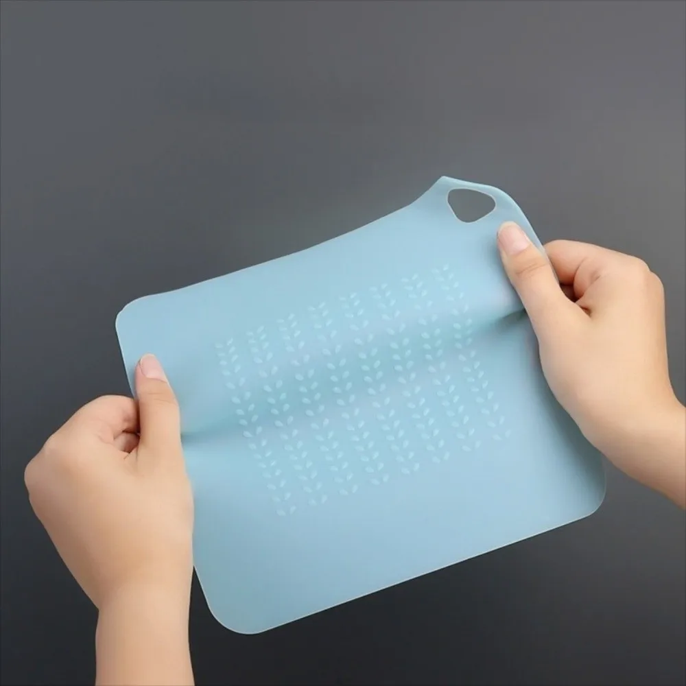 Silicone Floor Drain Cover Square Shape Large Size Shower Drain Plug Anti-smell Insect-proof Anti-blocking Drain Cover