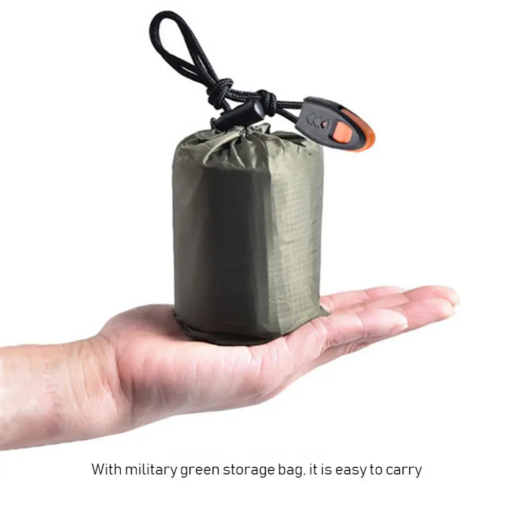 Emergency Resilient Durable Versatile Life-saving Comfortable Lightweight Emergency Blanket Sack Bivy Sack Lightweight Portable