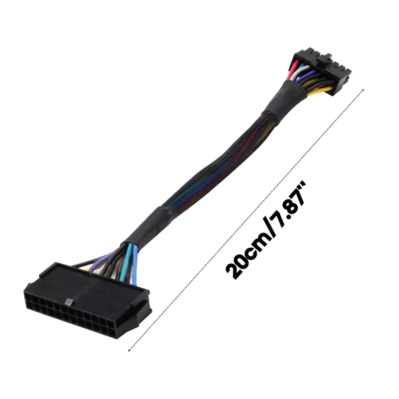 (20cm 7.87inch) 24 Pin to 14Pin PSU Main Power Supply ATX Adapter Cable