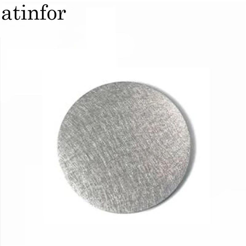 atinfor High Purity 99.95% 3N5 D50.8x2mm D76.2x2mm Sputtering Co Cobalt Target Material Scientific Research Materials Customized