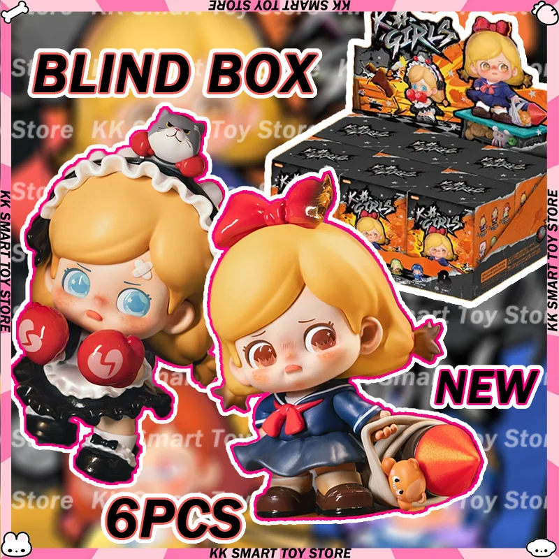 

New Kokosa K.O.Girls Series Blind Box Mystery Box Caixa Caja Dolls Gift Desktop Ornament Anime Figure Toys Cute Doll Gifts Toys