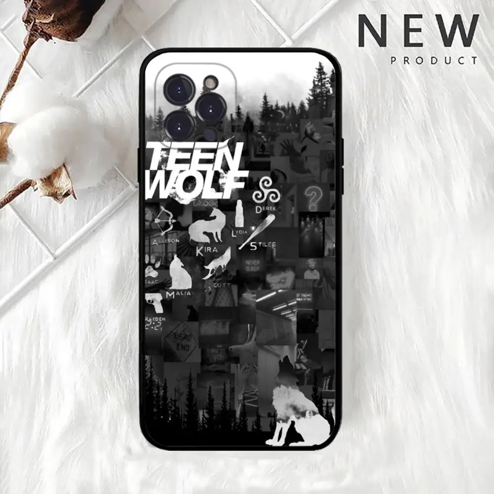 Teen Wolf Phone Case For IPhone 15 14 13 12 Mini 11 Pro XS Max X XR SE 6 7 8 Plus Soft Silicone Cover