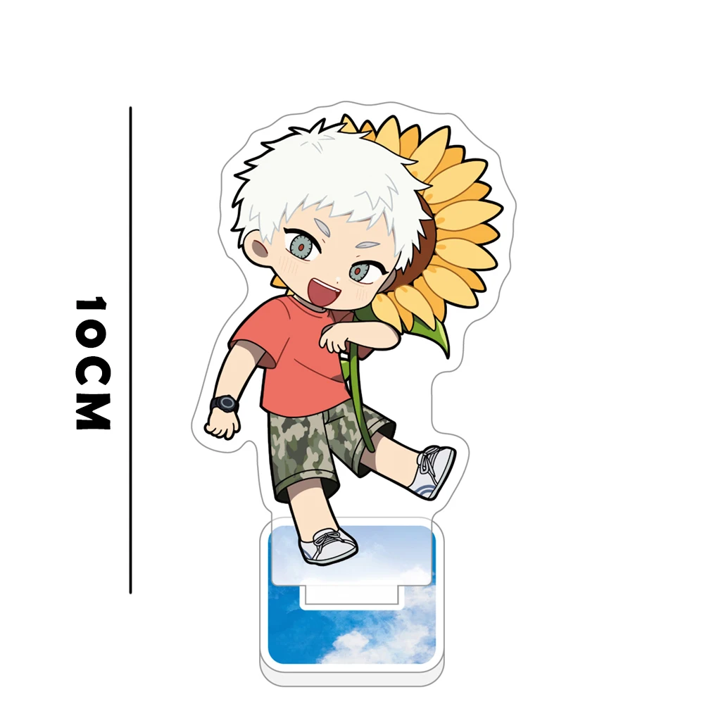 The Summer Hikaru Died Acrylic Standee Chibi Figure Hikaru Yoshiki Q Version Model Horror Manga Merch Desk Display Collectible