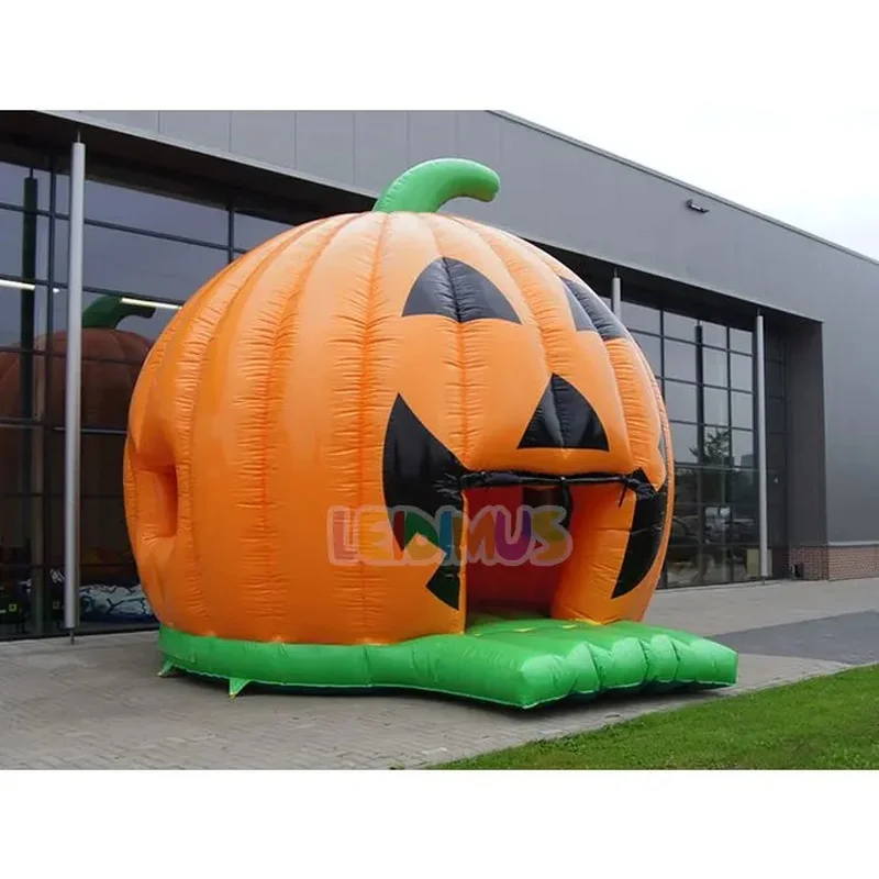 Giant Halloween Inflatable Pumpkin Bouncer Jumper Moonwalk Jumping Castle Bounce House for Sale