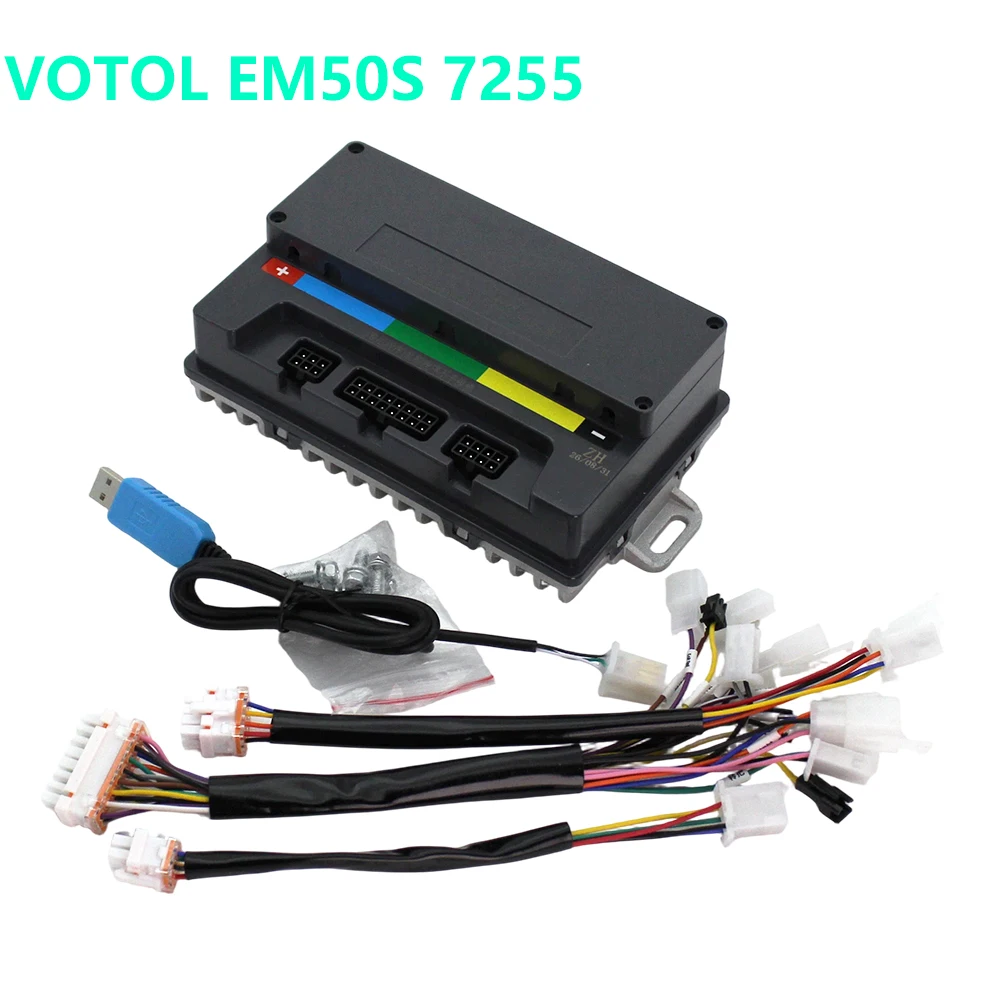 VOTOL EM50S 7255 60A 2000w 48v 60v 72v Intelligent electric motorcycle scooter PC adjustable parameters motor controller