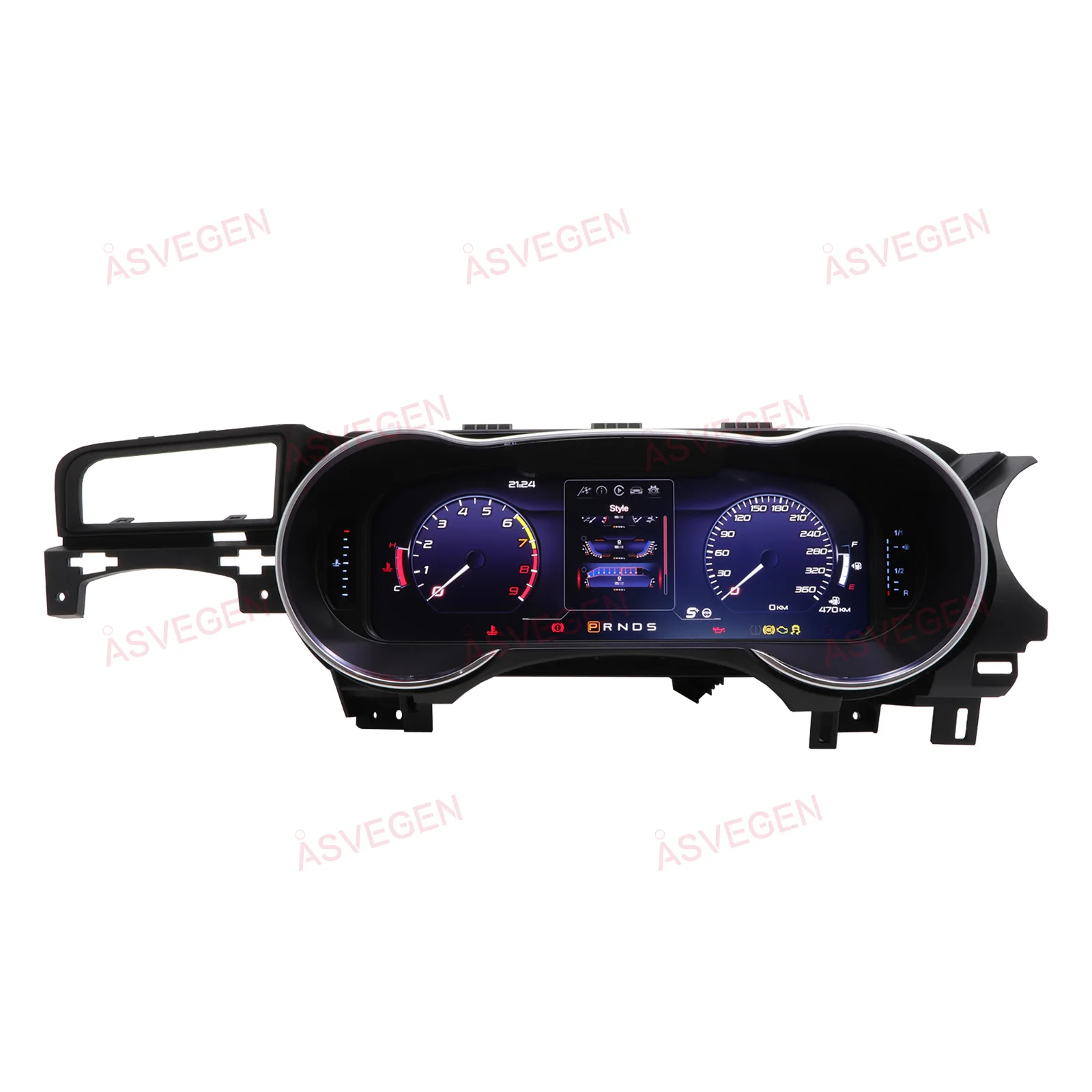 Digital Dashboard Speedometers For Ford Mustang 2015-2021 Left Hand Drive 12.3