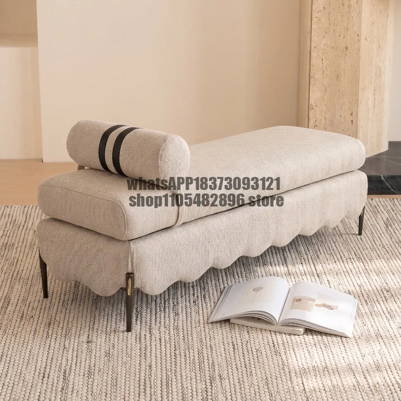 medieval clothing stool height PC and console game sleeping bench French home bedside stool designer art cloakroom sofa stool