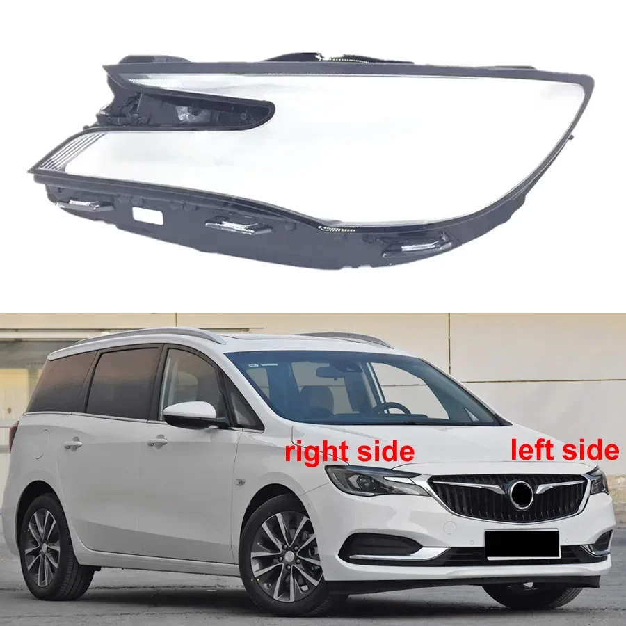 

For Buick GL6 2018 2019 Front Headlight Lens Cover Headlamp Shell Transparent Shade Mask Plexiglass Replace Original Lampshade