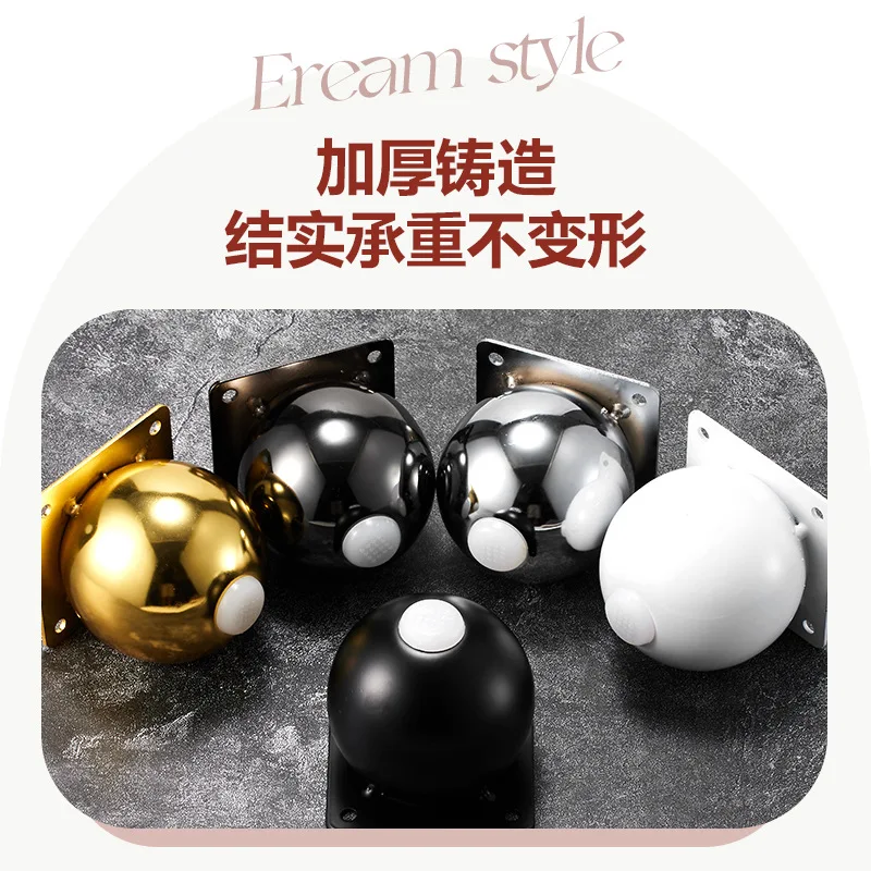 4 قطعة أقدام خزانة سبائك الألومنيوم قابل للتعديل ارتفاع أرجل قطع الأثاث المكتبية أريكة سرير عدم الانزلاق دعم القدم قدم الأجهزة