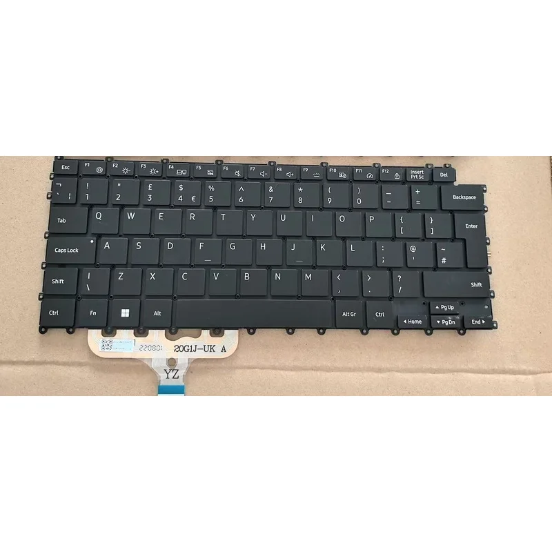

WYORESY NEW for Samsung Galaxy Book3 Pro NP940XFG 940XFG KEYBOARD UK.