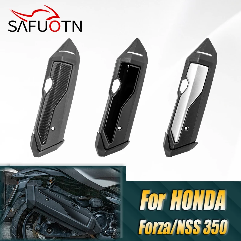 

Exhaust Muffler Protection Cover For Honda Forza350 NSS350 2021 2022 2023 2024 Motorcycle Pipe Heat Shield Shell