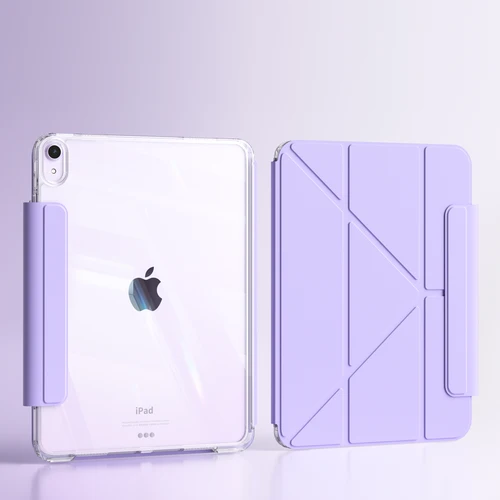 ZOYU iPad para iPad 10th 10,9 cubierta desmontable deslizante, para iPad Pro 11 Air 11 Air 4/5 10,2 7/8/9th mini 6 cubierta con hebilla magnética