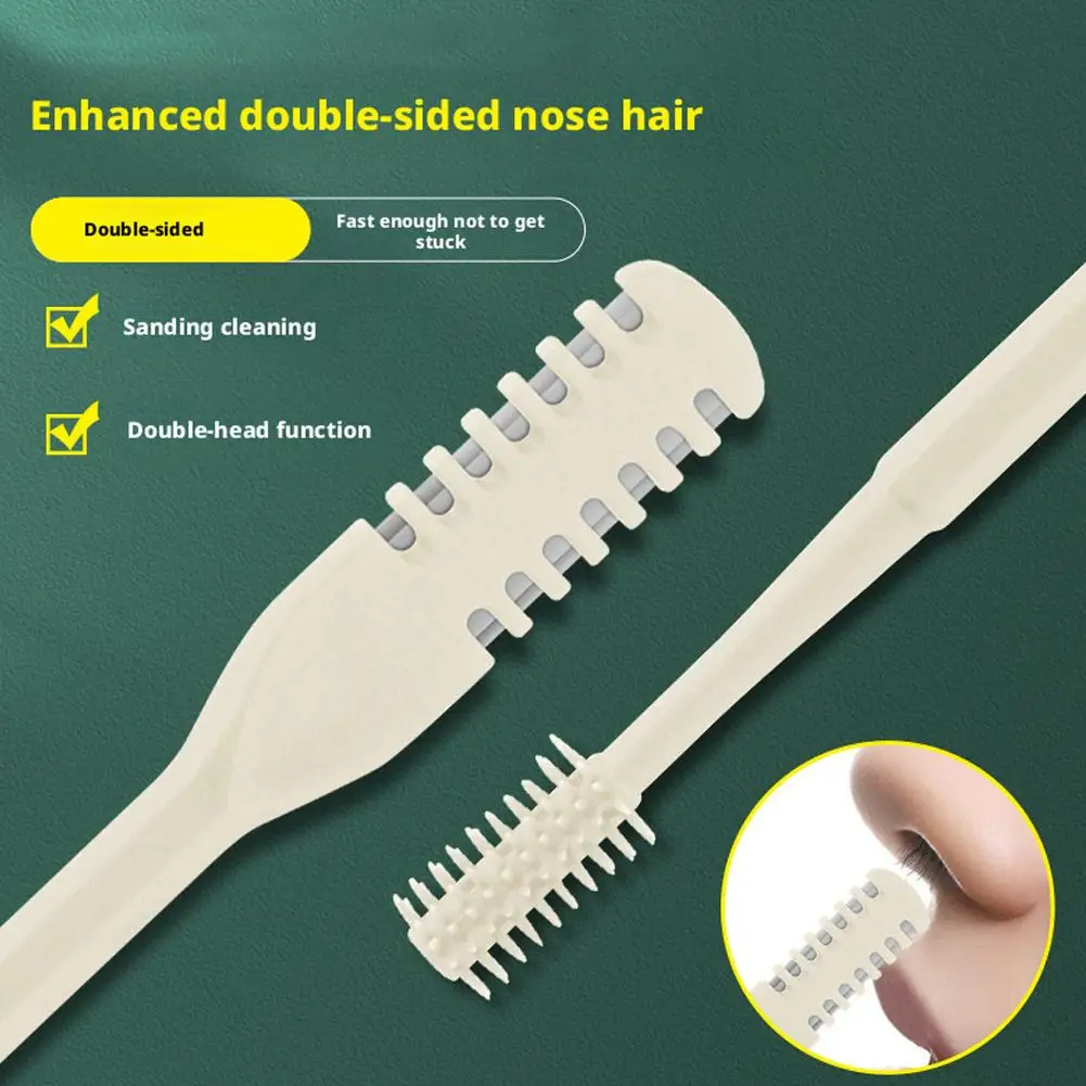 Nose Hair Trimmer Comfortable 360 Rotating Nasal Clippers Nose Hair Remover Compact Size Handheld Tool