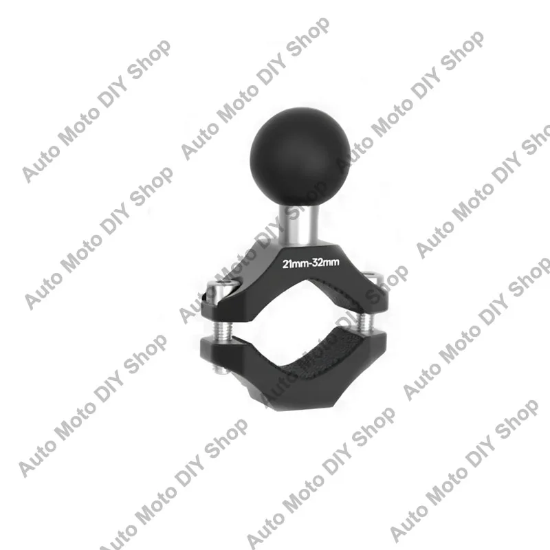 1PCS Motorcycle Handlebar Clamp Mount 25mm Ball Head Joint Extension Bracket for Phone Holder & Action Camera