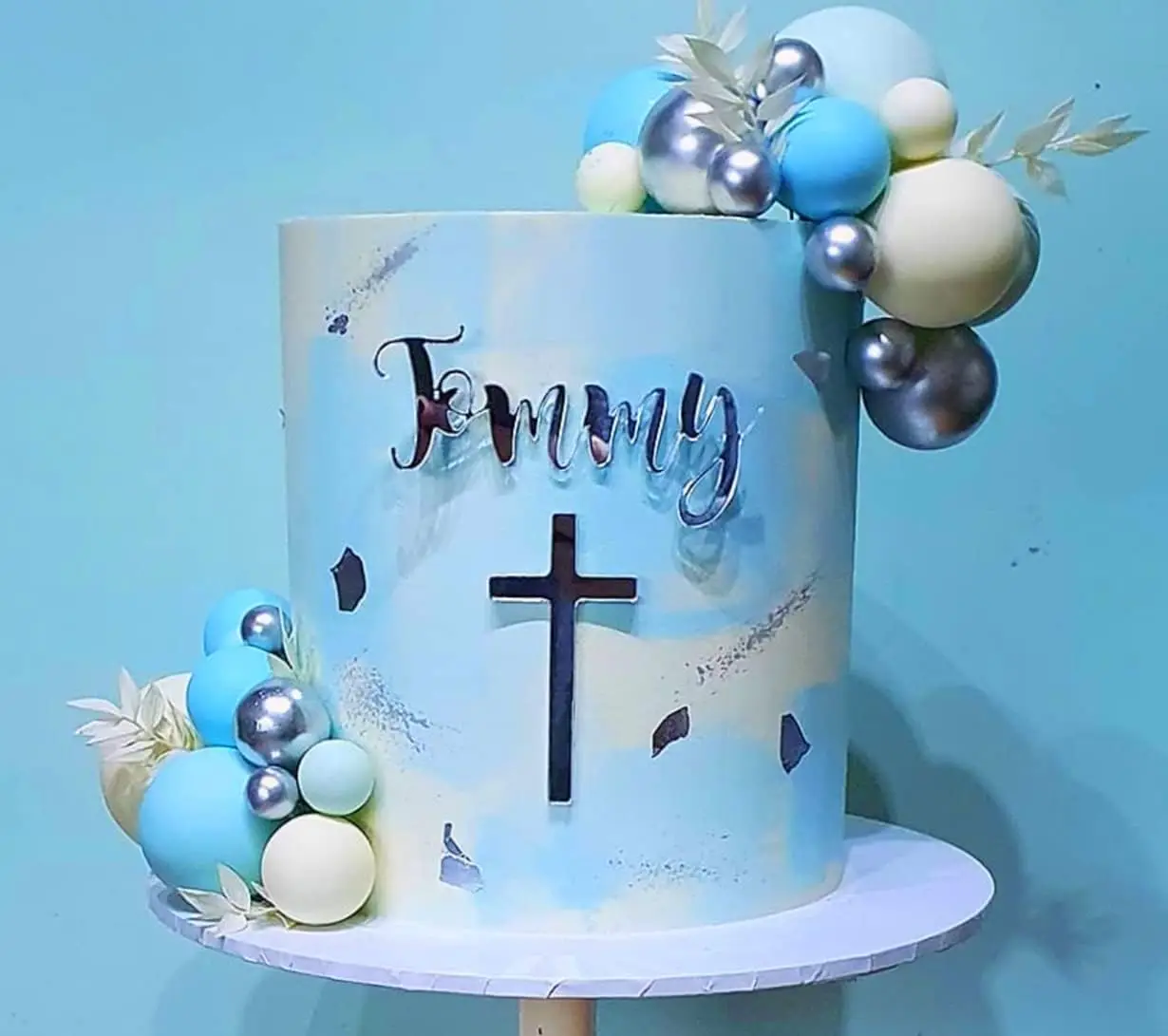 20 Stück Blaue Kugeln Tortendekoration Marineblau Boho Geburtstagstorten-Deko Bären-Rennwagen 30. Geburtstag Taufe Tortendekoration – Detail 38