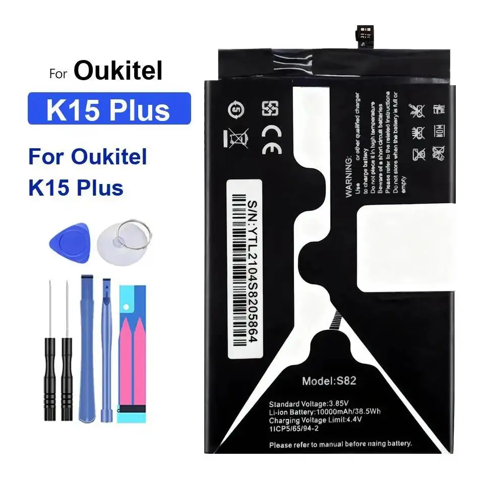 

For Oukitel K15 Plus 10000Mah High-Efficiency High Performance Mobile Phone Battery
