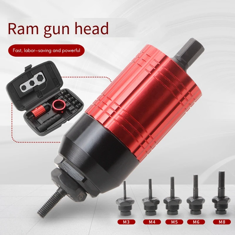 Cordless Rivet Tool Pull Nut Electric Pneumatic Clutch Rivet Nailing Machine Conversion Head