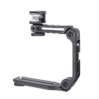 Video Stabilizer for Clear and  Shots with Professional Handle for Videos Phones  Light Folding Support